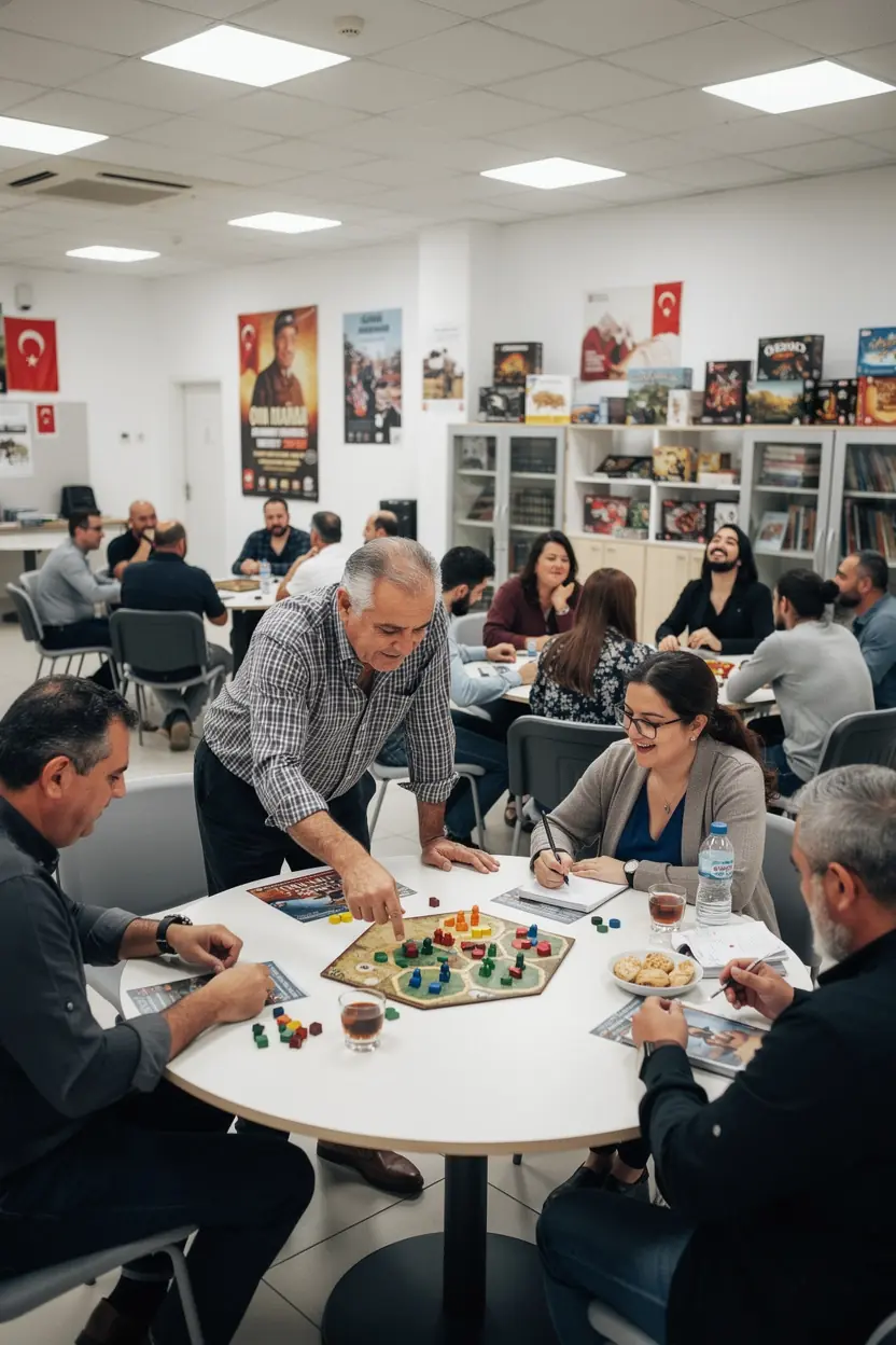 Oyun gecesi için davetkar bir ortam oluşturma.